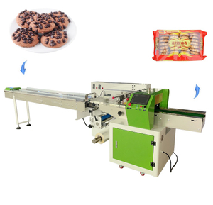 Horizontale Form-fill-seal (HFFS)-machines Automatische invoer-flow-wrappers voor het verpakken van snacks 